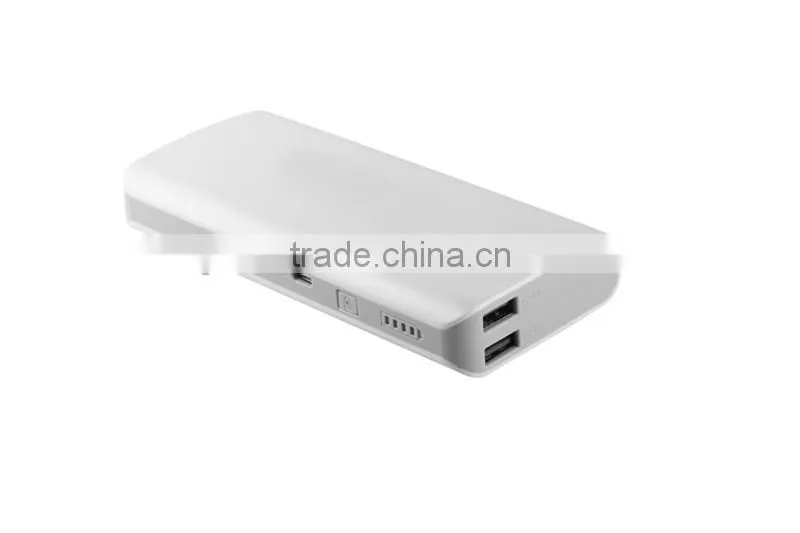 Any logo Customized portable power bank 15000 mah /portable battery charger/ dual USB Socket mobile power bank