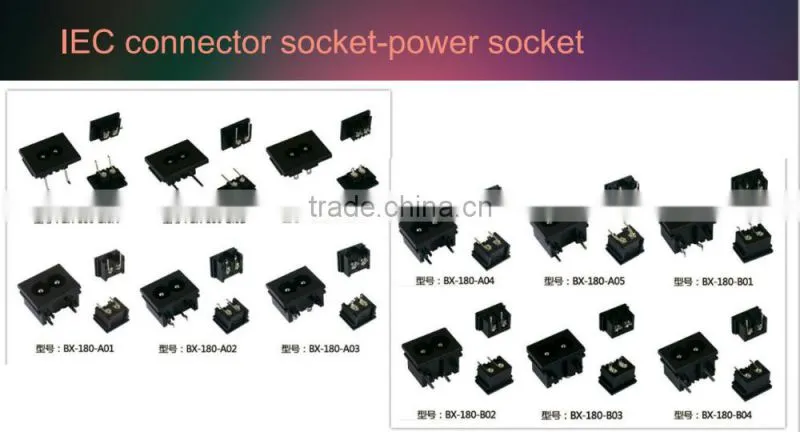 Snap in type power extension industrial socket power outlet 125V 15A