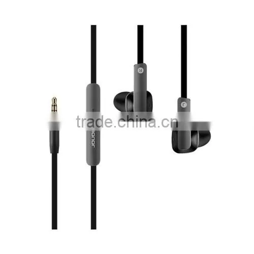 Original huwaei honor AM175 Dynamic Balanced Armature Dual Unit Support Hands free Talking Ring Iron headphones