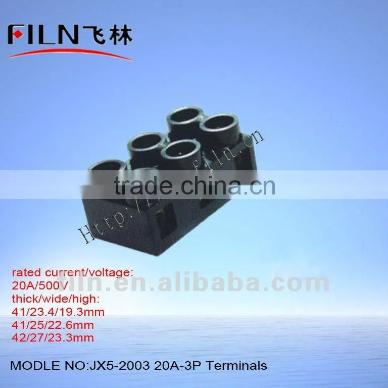 JX5-2002 20A-2P saks terminal blocks