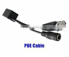 RJ45 Female to RJ45 Male DC Powe Female CCTV POE Cable for IP Camera