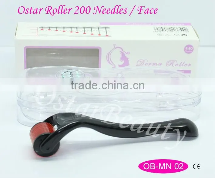 2015 Popular titanium micro needle roller / derma roller skin nurse system MN 02