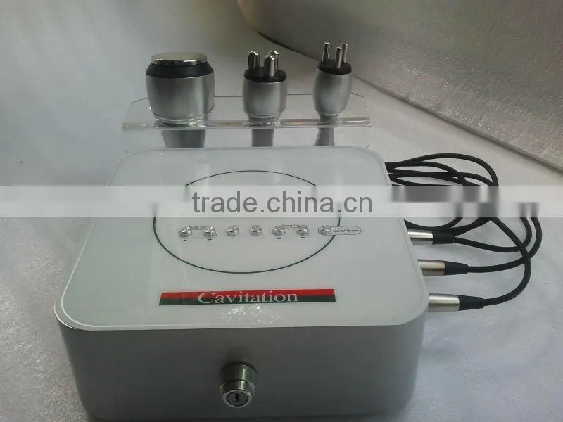 Free Shipping!beauty body face machine with tripolar RF, ultrasound devices for home use, ultrasound massager