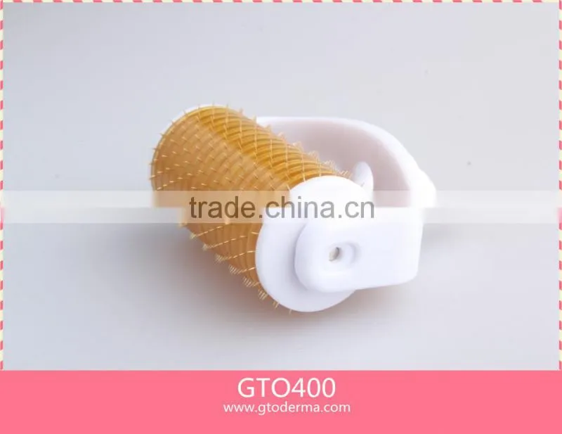 GTO400 Titanium needles body derma roller with replaceable roller heads
