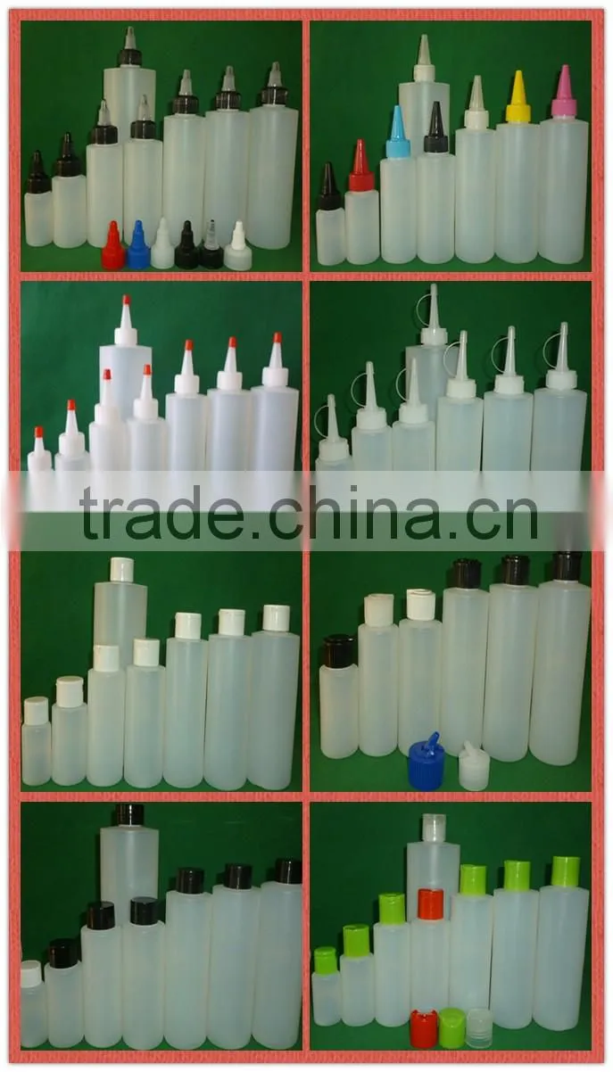 empty plastic PET 30ml hotel shampoo bottle