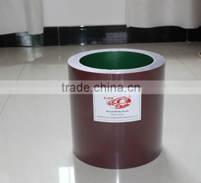 10'' NBR adhesive roller,spare parts of rice husker