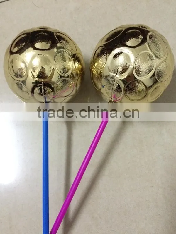decorating new design christmas ball with sticker