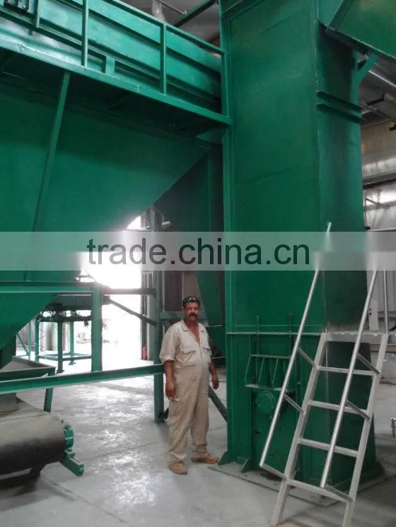 Granulated fertilizer sieving equipment rotary screen