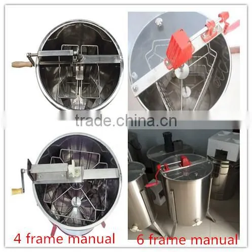 4 frames manual and electric honey extractor for sale