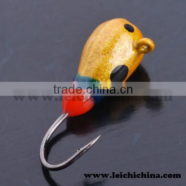 Premium epoxy coated paint tungsten ice jig