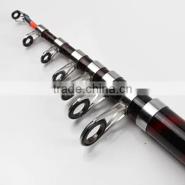 Fiber glass telescopic fishing rod ,chinese fishing tackle
