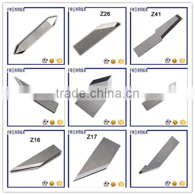 Carbide cutting blade for digital cutter