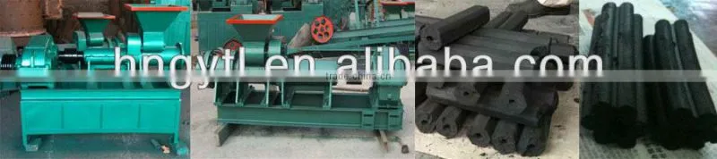 Charcoal Powder Briquette Extruder Machine