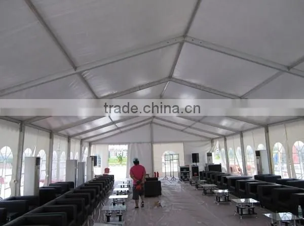 Hot wedding party event military camping roof marquee tent