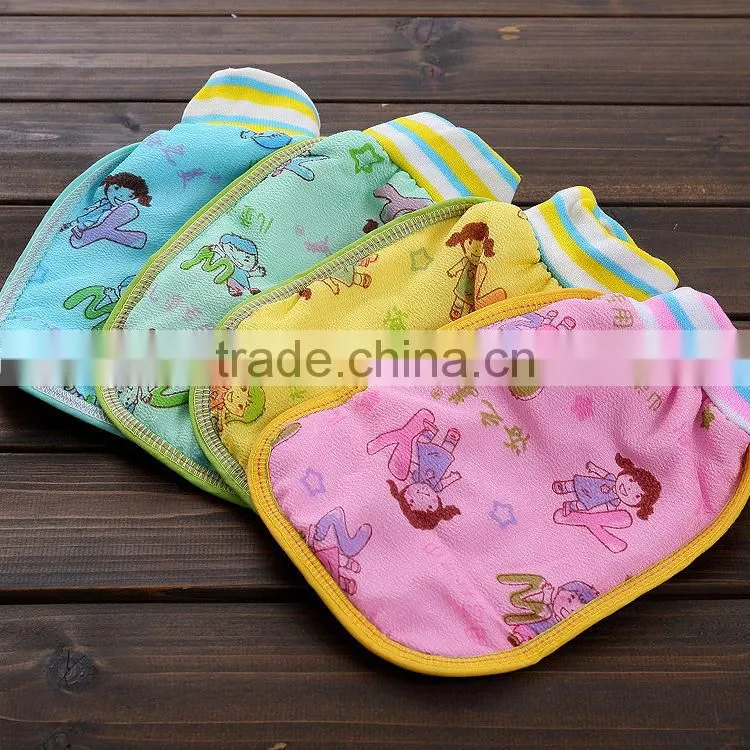 new style kids bath glove with custom logo,various color,custom color,OEM orders are welcome