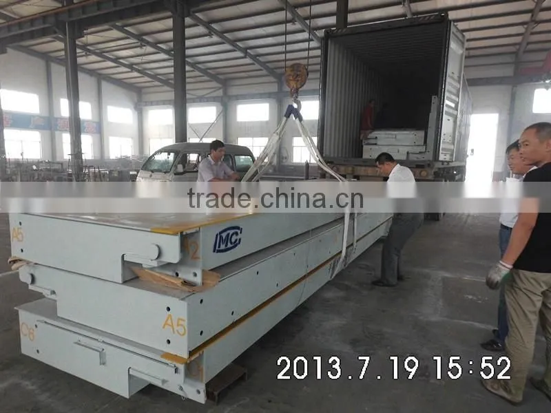 150 ton 3*18m Truck scale-Lubei brand truck scale weighbridge