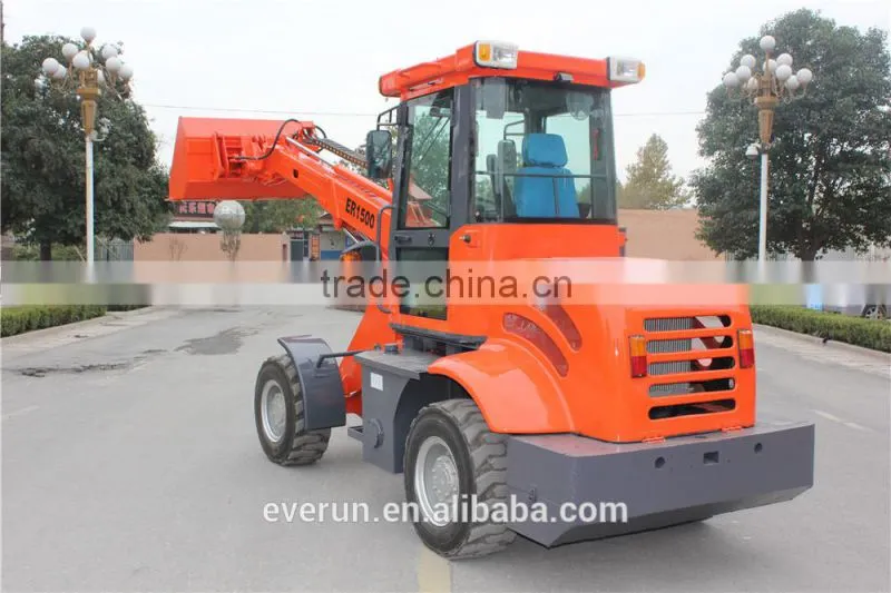 Price New Telescopic mini wheel loader with pallet fork
