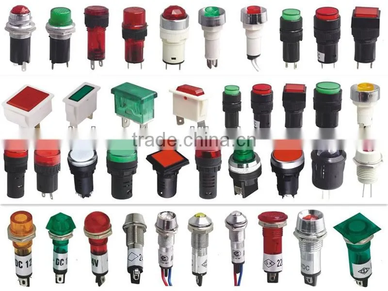 amber led indicator light bulbs PL1604W