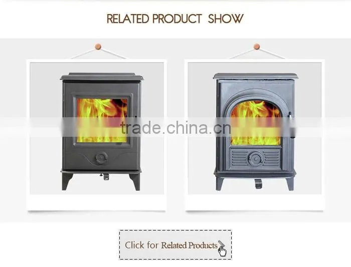 Artificial freestanding wooden fireplace/wood fireplace with swivel casters GR908