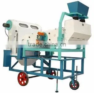 High Efficient air screen with vibration table separator for corn and rice