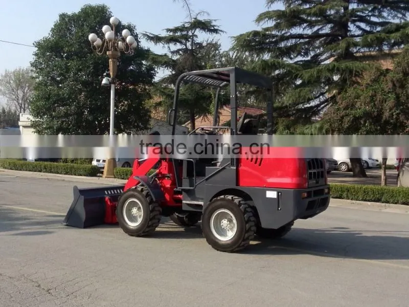 small garden tractor loader, small tractor front end loader 1.0ton/small tractors for sale/small garden tractor