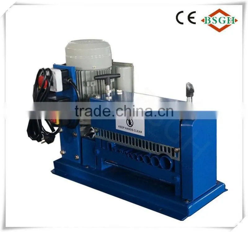 Air Conditioner Radiator Separator/Scrap Copper Wire Recycling Machine for pvc wire cable extrusion machines