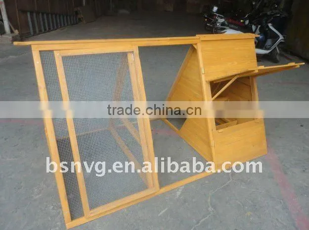 Triangle Wooden Small Animal Hutch