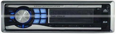 Car CD Mp3 player with SD,USB,supported and fold-down detachable panel