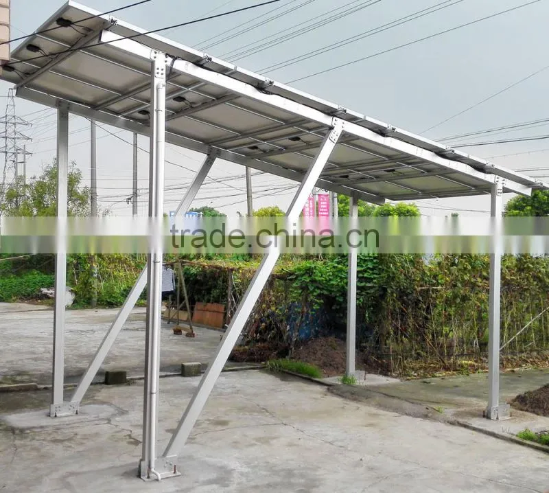 new technology Resistance wind Aluminum solar carport