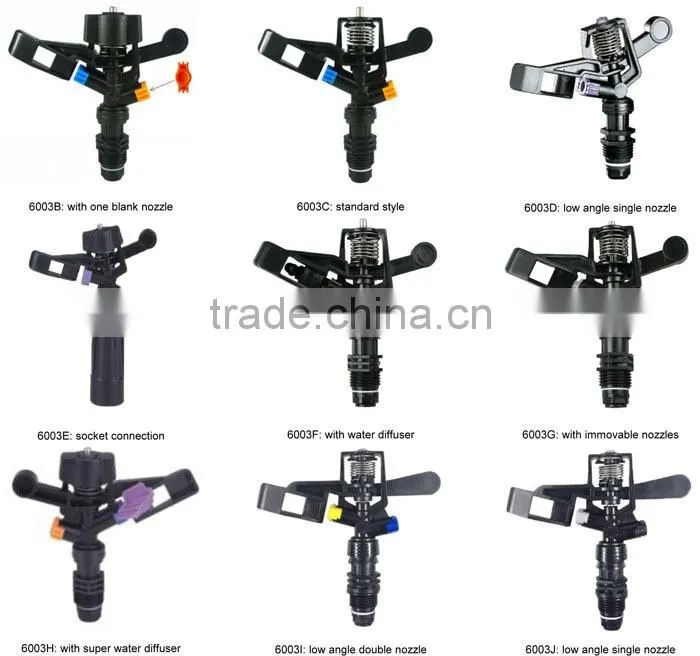Agriculture irrigation system sprinkler in hot sales