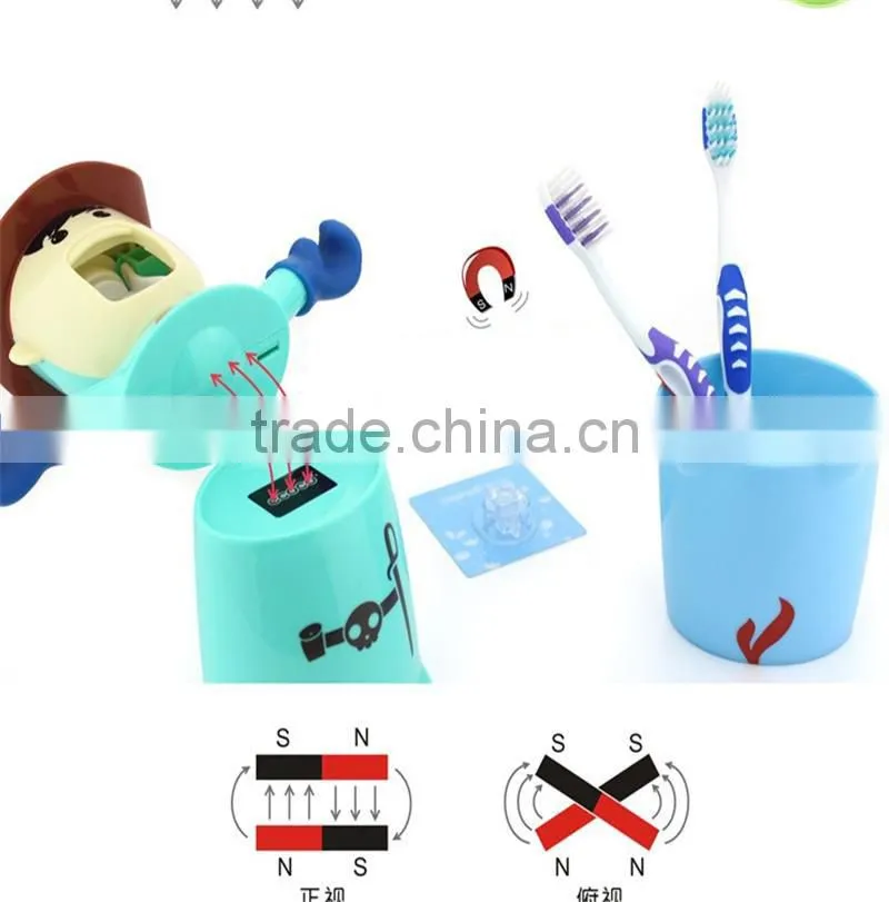 N286 Automatic toothbrush holder and toothpaste dispenser