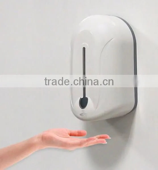 High capacity ABS plastic automatic sensor soap dispenser