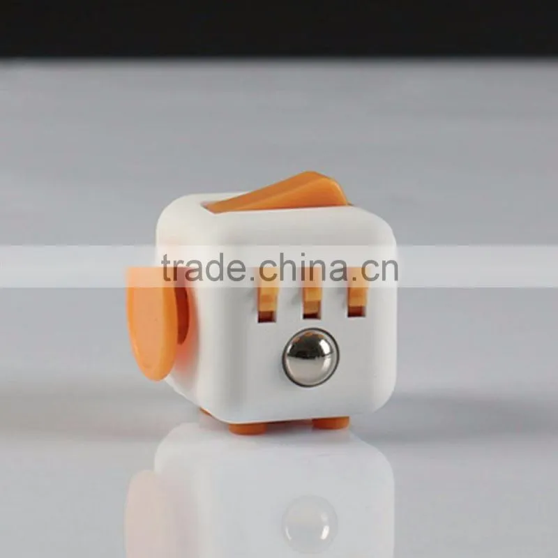 Hot Selling Magic Fidget Cube Anti-stress Toys, Colorful Multi-functional Pressure Release Cube Toys