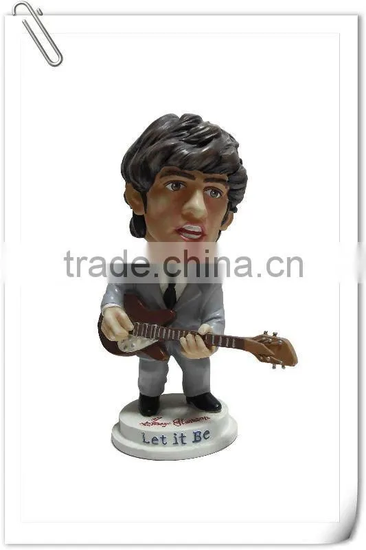 Guohao 2015 hot sale resin bobble head Action figure