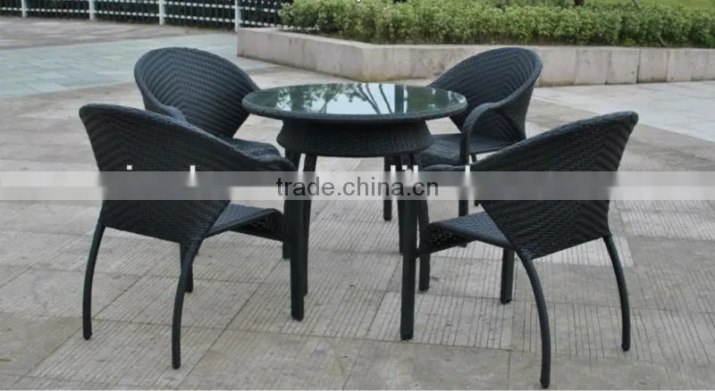 garden furniture rattan dining set AK1351