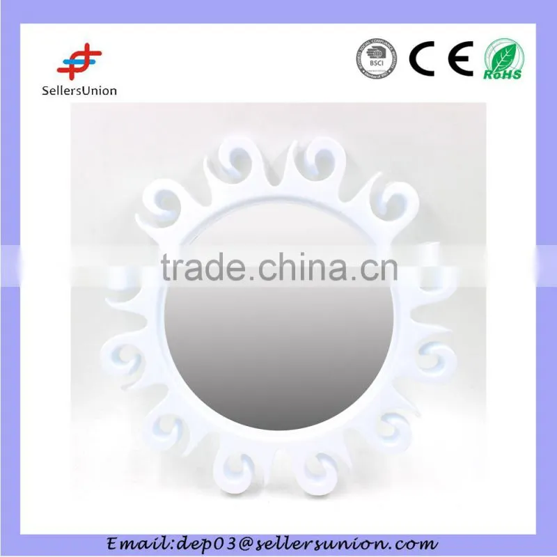 High Reflection Hot Sale Sun Flower Silver Mirror Glass