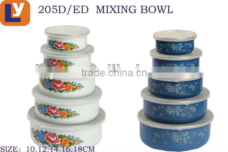 dark color storage bowl sets