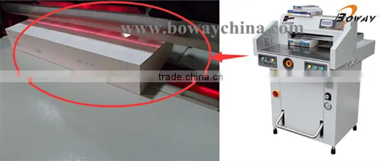 670mm A4 A3 size book edge cutting programmed hydraulic paper cutter machine