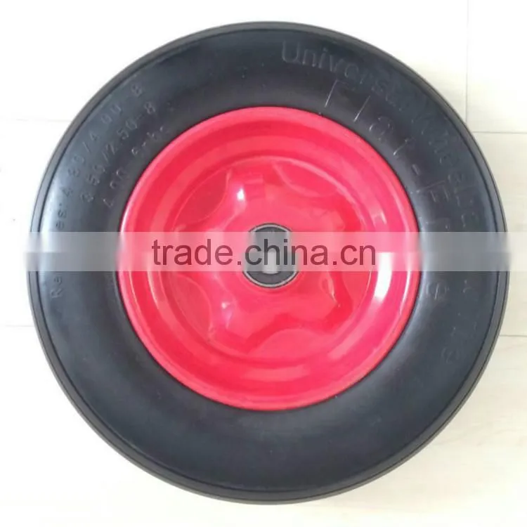 Polyurethane wheels for hand truck / pu foam tires