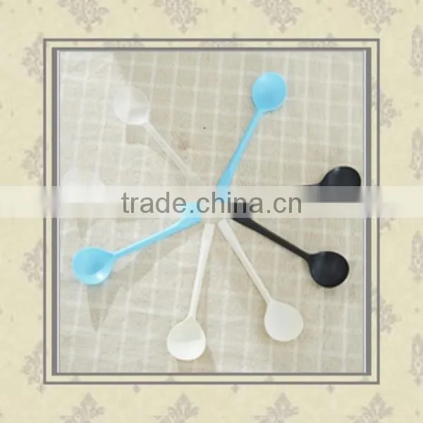 OEM wholesale food grade PP plastic disposable plastic soup ice cream spoons in factory price