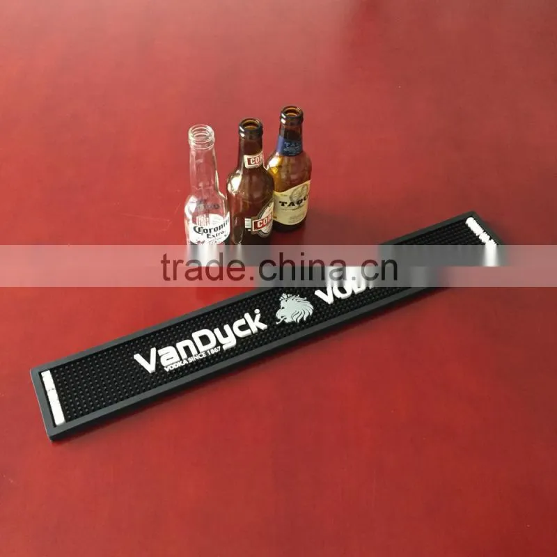 custom soft pvc bar mat club soft rubber beer mat bar spill mat