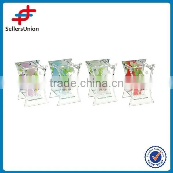 glass hyacinth vase