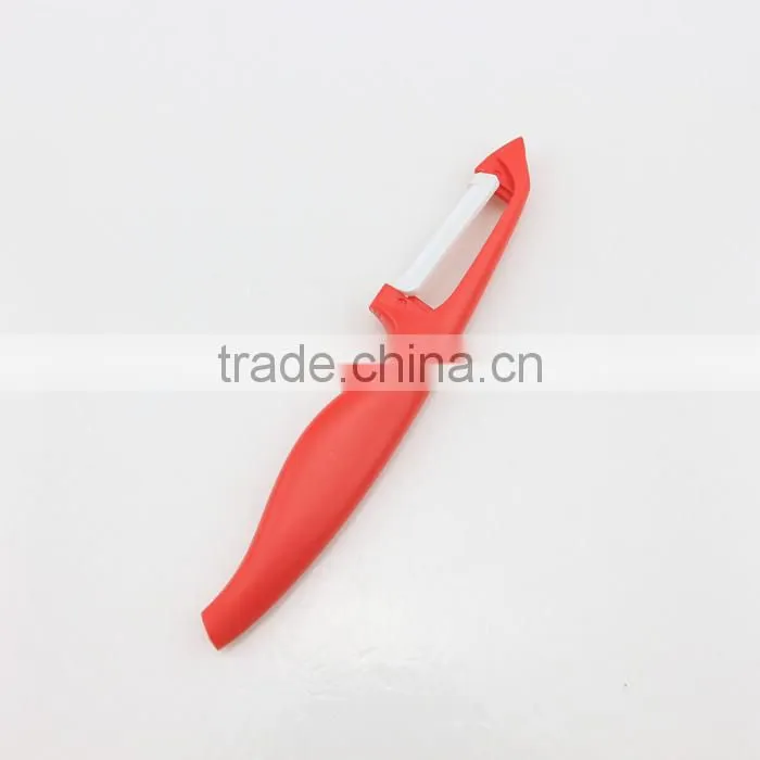 Plastic Handle Ceramic Blade Vegetable And Fruit Peeler