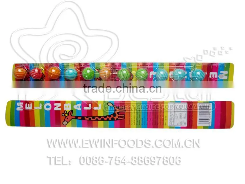 Fruity Flavour Bubble Gum Fill in Jar