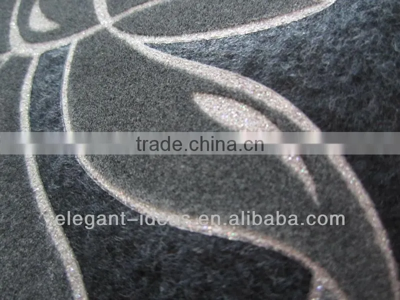 Custom bow heat transfer design decoration motif on garment