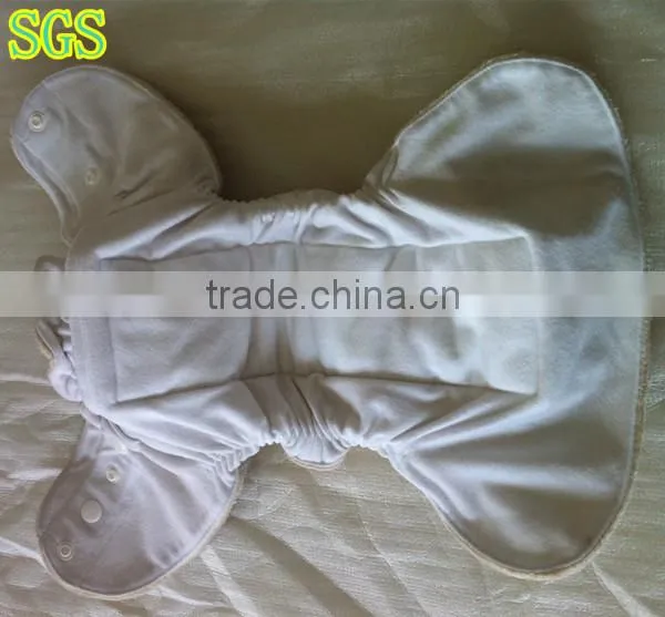 bamboo or organic cotton reusable minky cloth baby diaper