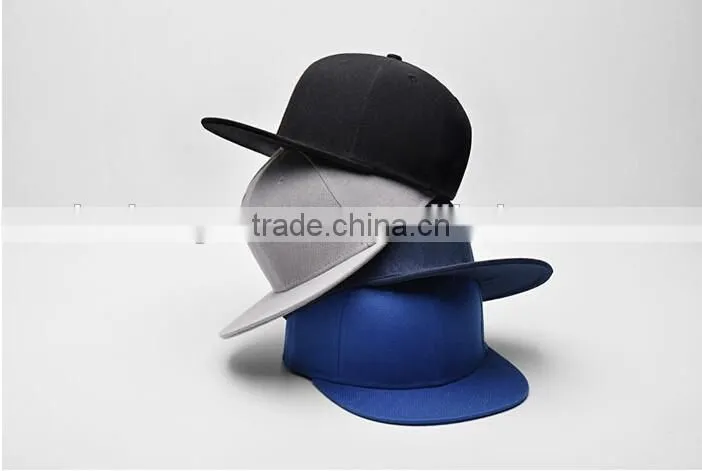 High quality snapback cap blank snapback hats cheaper wholesale