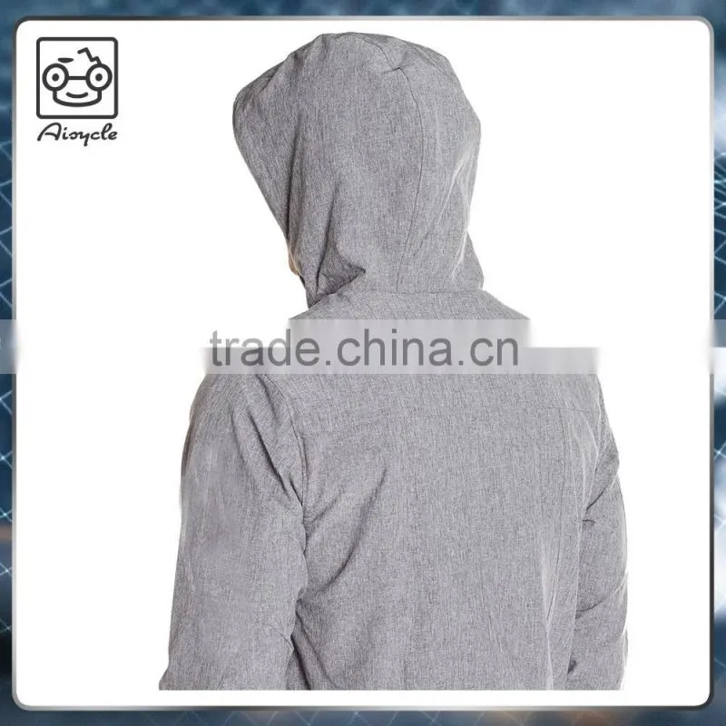 Heather grey urban mans windproof road cycling jacket new in