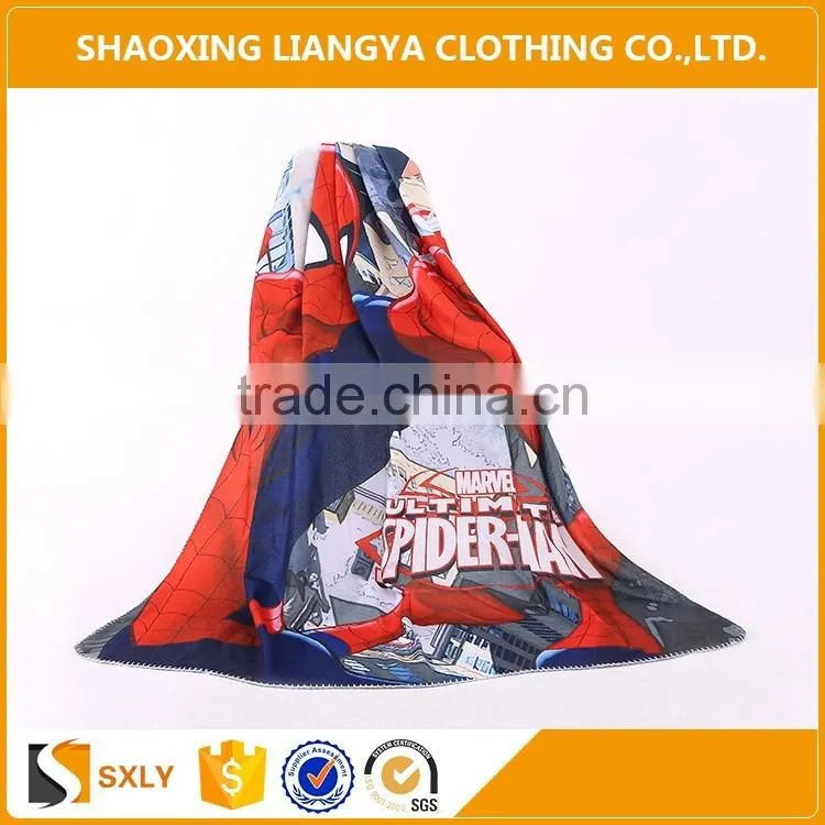wholesale digital printing fleece blanket, borrego blanket king