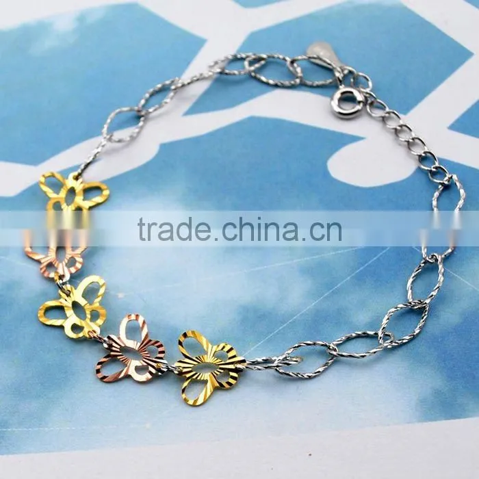butterfly 925 silver bracelet